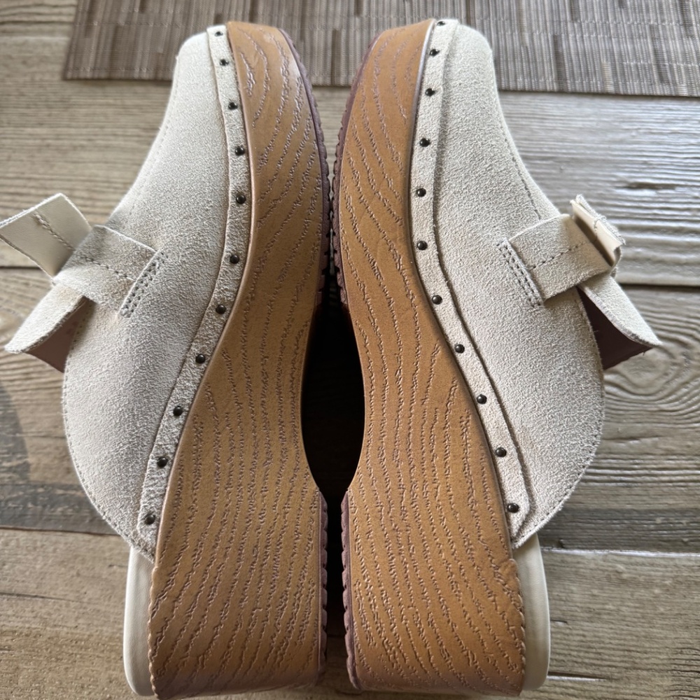 Cole Haan Suede Wedge Sandal - Picture 6 of 7